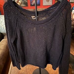Free People Women's Black Sweater